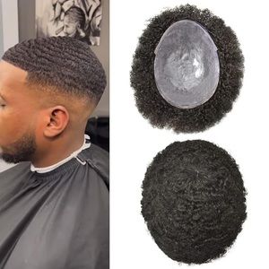 Human hair toupee for black men & women